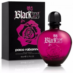 PACO RABANNE BLACK XS FOR HER EAU DE TOILETTE 80ML 2.7